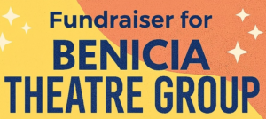 Promotional banner for a Benicia Theatre Group restaurant fundraiser night