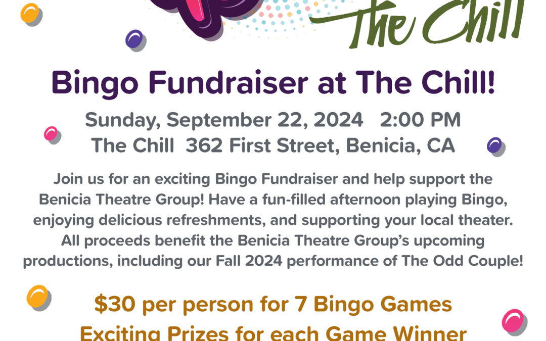 BINGO Fundraiser at The Chill